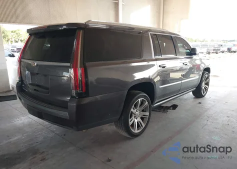 2018 Cadillac Escalade Esv Premium Luxury из США, поврежденный, VIN 1GYS3JKJ5JR283384